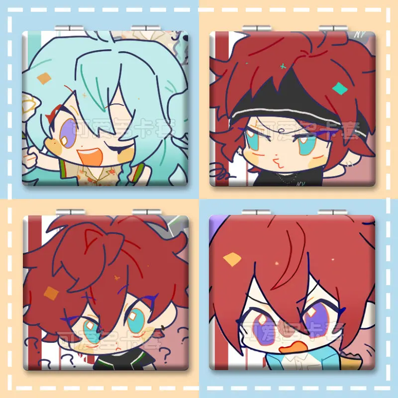 Anime Ensemble Stars Makeup Mirrors Kagehira Mika Sakuma Rei SHIRATORI AIRA Printing Portable Folding Cosmetic Mirror Girl Gifts
Anime Ensemble Stars Makeup Mirrors Kagehira Mika Sakuma Rei SHIRATORI AIRA Printing Portable Folding Cosmetic Mirror Girl Gifts
