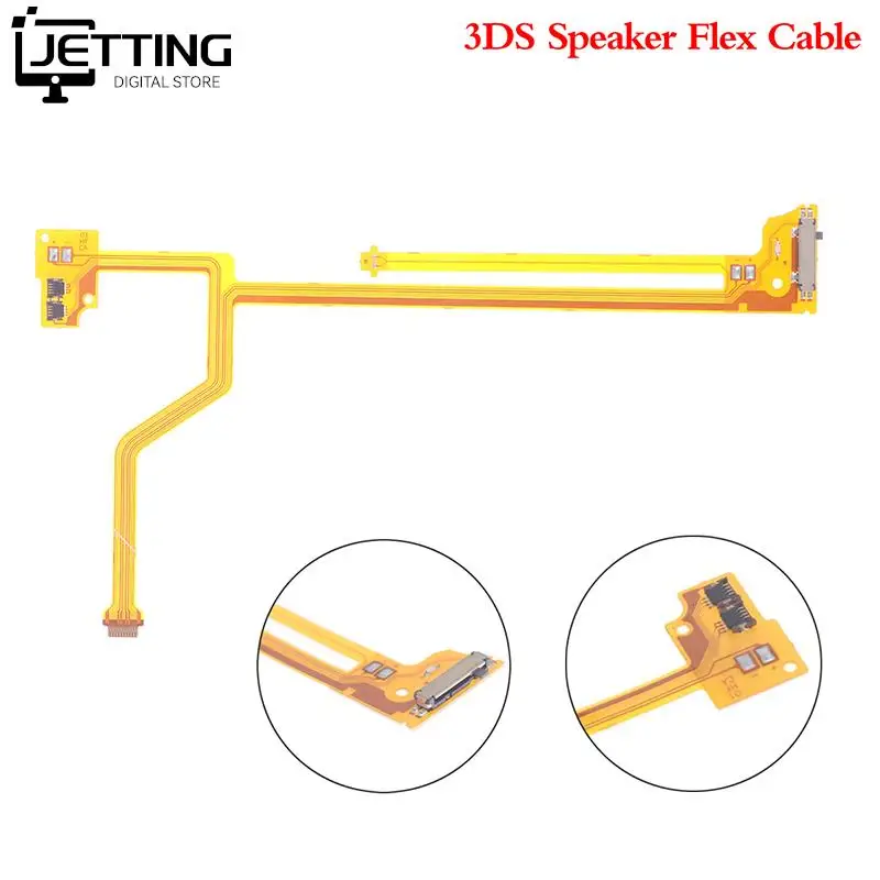 Replacement Speaker Flex Cable For NS-3DS Speaker Console Control LCD Speaker Flex Ribbon Cable Wire Replacement
Replacement Speaker Flex Cable For NS-3DS Speaker Console Control LCD Speaker Flex Ribbon Cable Wire Replacement