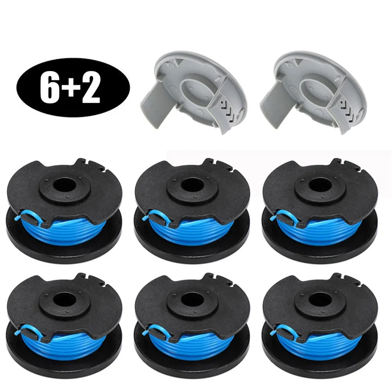 Trimmer Spool Replacement for Ryobi Wireless Weeder Spool AC14RL3A 4/6 Rolls Nylone String Trimmer Line Lawn Mower
Trimmer Spool Replacement for Ryobi Wireless Weeder Spool AC14RL3A 4/6 Rolls Nylone String Trimmer Line Lawn Mower