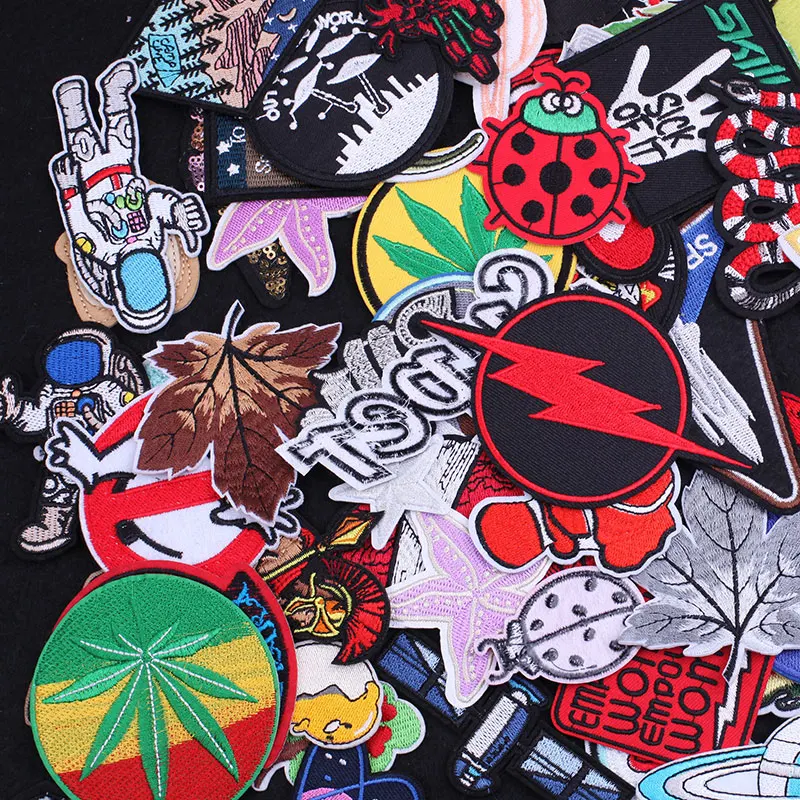 30pcs Mixed Random Lightning Embroidery Patch Clothing Thermoadhesive Patches for Clothes Sewing Badges for T-shirts Appliques
30pcs Mixed Random Lightning Embroidery Patch Clothing Thermoadhesive Patches for Clothes Sewing Badges for T-shirts Appliques