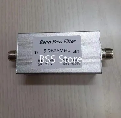 BPF-5.2625 5 2625 MHz Bandpass Filter BPF трансивер защита от помех улучшенная избирательность