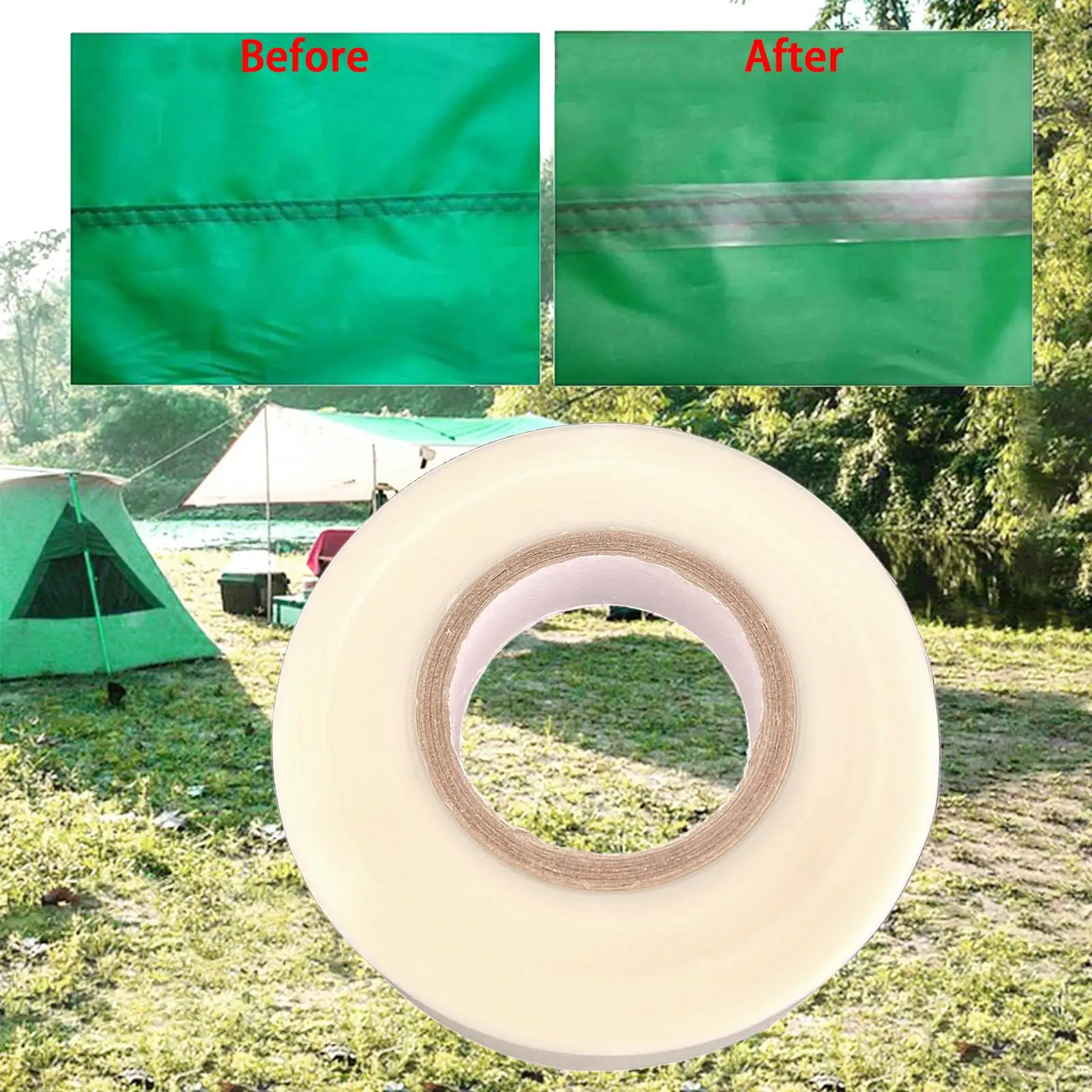 Seam Sealing Tape Hot Melt Clear PU Coated Fabrics Repair Tape Sealant Tape Outdoor Gear Uniforms Sewing
Seam Sealing Tape Hot Melt Clear PU Coated Fabrics Repair Tape Sealant Tape Outdoor Gear Uniforms Sewing