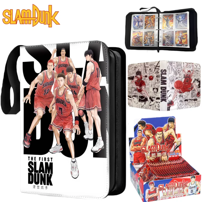 SLAM DUNK коробка для хранения карт искусственная молния держатель фотоальбома 400 шт.