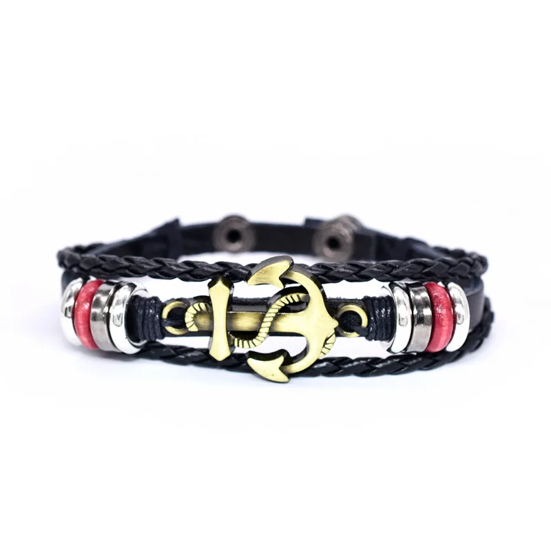 Vintage Ship Anchor Leather Bracelet Men Multilayer HandBraided Leather Bracelet Women Bangle Charm Anchor Accessories Bracelet
Vintage Ship Anchor Leather Bracelet Men Multilayer HandBraided Leather Bracelet Women Bangle Charm Anchor Accessories Bracelet