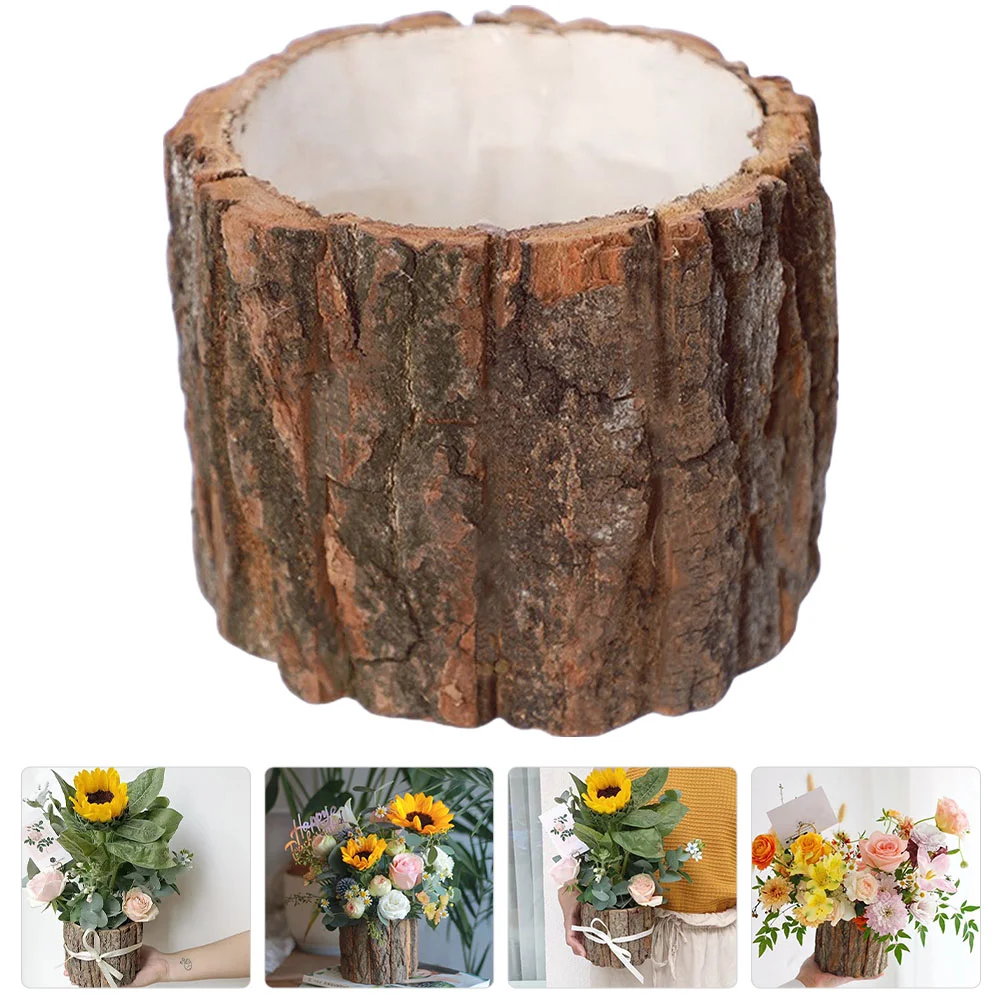 Stump Pot Flower Planter Wooden Treeholder Decorative Container Succulent Planters Imitation Faux Shaped Log Woodbucket Trunk
Stump Pot Flower Planter Wooden Treeholder Decorative Container Succulent Planters Imitation Faux Shaped Log Woodbucket Trunk