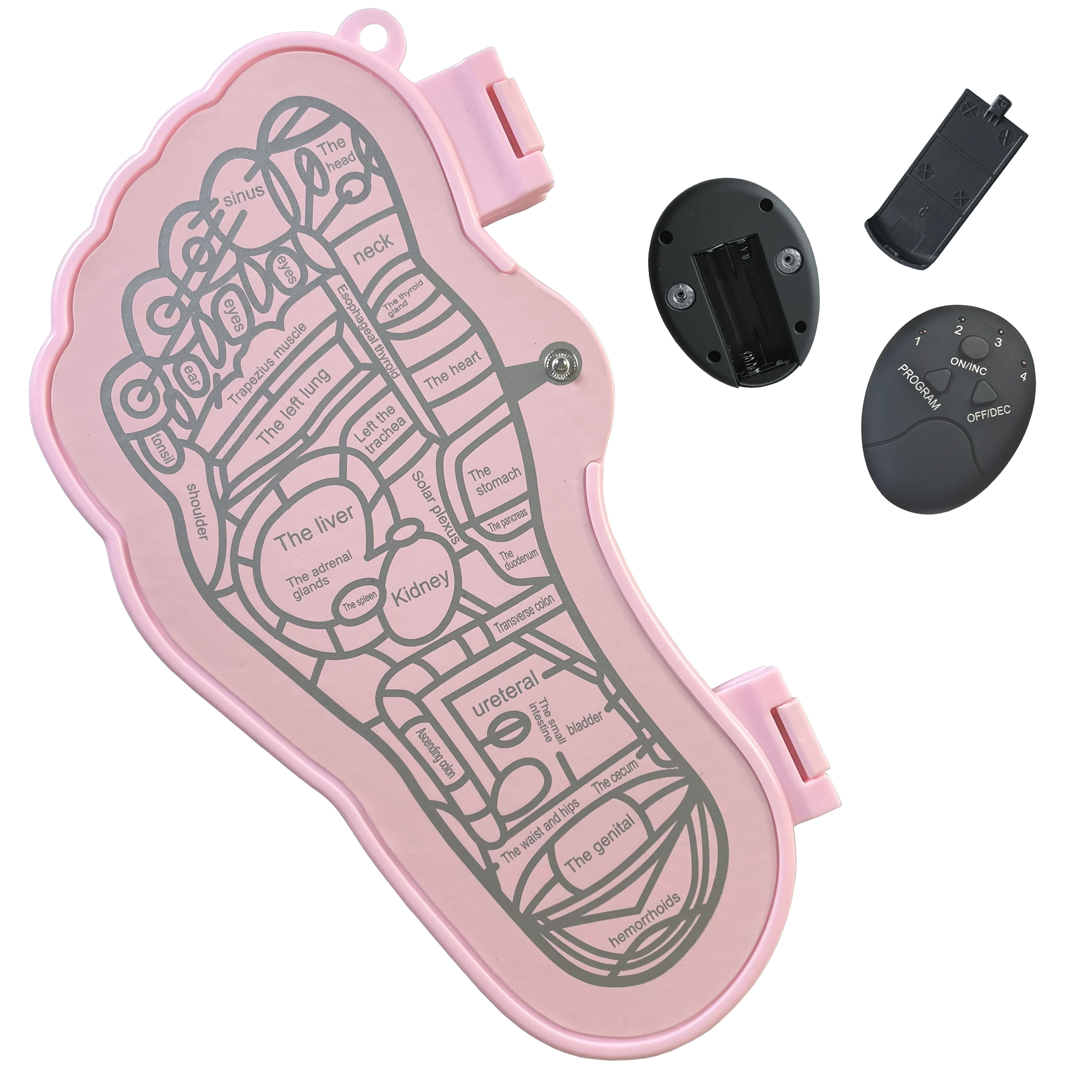 EMS Foot Massager Pad Reflexology Foot Acupoint Massage Muscle Stimulation Improve Blood Circulation Relief Pain
EMS Foot Massager Pad Reflexology Foot Acupoint Massage Muscle Stimulation Improve Blood Circulation Relief Pain