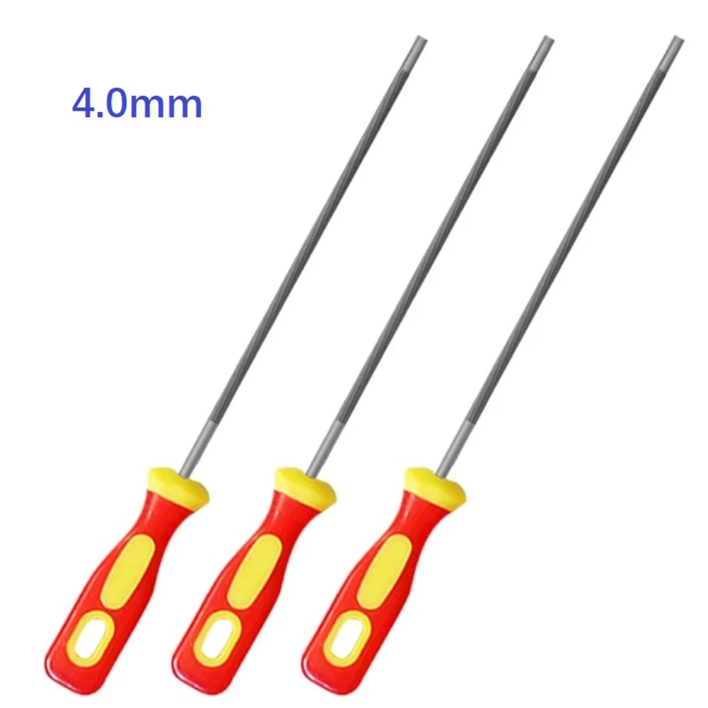 3pcs Round High Carbon Steel Sharpening Chainsaw Saw Chain Files Sharpener For Woodwork File 4/4.8/5.5mm Woodworking Tools
3pcs Round High Carbon Steel Sharpening Chainsaw Saw Chain Files Sharpener For Woodwork File 4/4.8/5.5mm Woodworking Tools