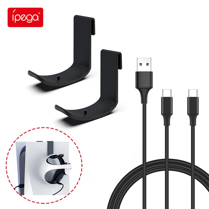 Ipega PG-P5V006 For PS5 VR2 Game Stand Station With 2 In 1 USB-C Charging Cable For Sony Playstation 5 Gaming Controller VR Base
Ipega PG-P5V006 For PS5 VR2 Game Stand Station With 2 In 1 USB-C Charging Cable For Sony Playstation 5 Gaming Controller VR Base