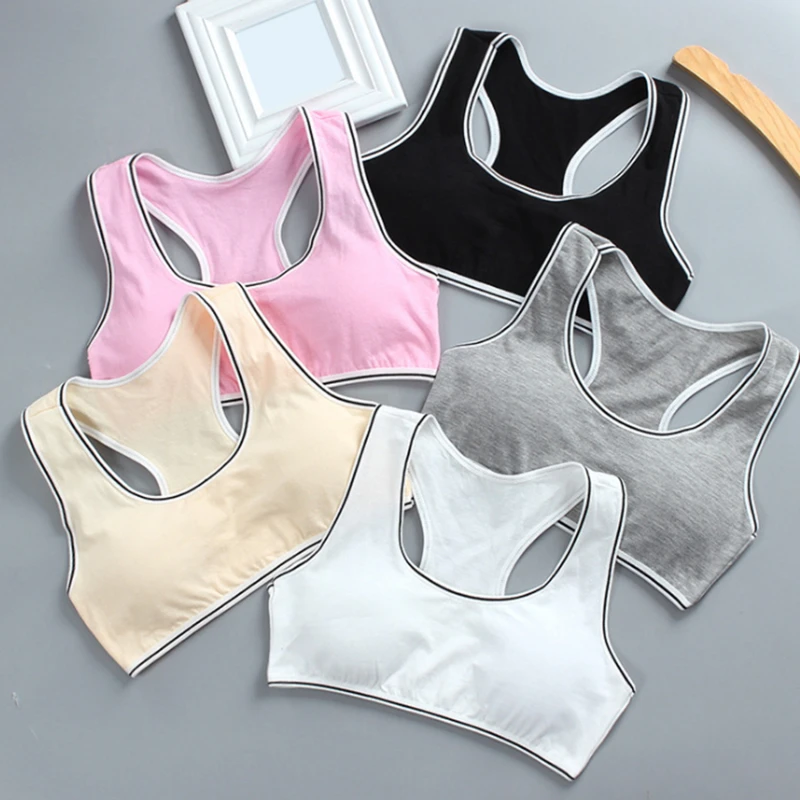 Fashion Girls Bra Tube Tops Cotton Teenager Underwear Summer Lingerie Girls Training Bra Sport Underwear Kids Brassiere Bra
Fashion Girls Bra Tube Tops Cotton Teenager Underwear Summer Lingerie Girls Training Bra Sport Underwear Kids Brassiere Bra