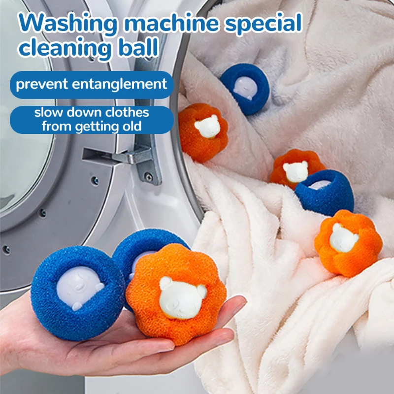 4/6/8pcs Laundry Ball Kit Washing Machine Cleaning Balls Hair Remover Pet Clothes Personal Care Reusable Ball Lint Cleaning Tool
4/6/8pcs Laundry Ball Kit Washing Machine Cleaning Balls Hair Remover Pet Clothes Personal Care Reusable Ball Lint Cleaning Tool