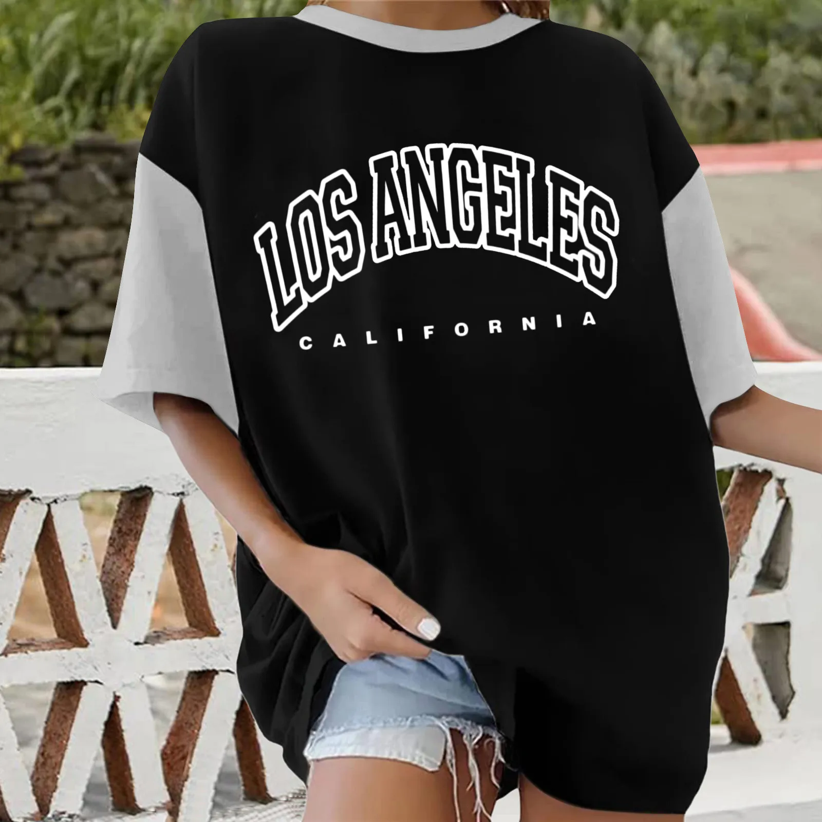 Women T Shirt Oversized Fashion Loose Crew Neck Short Sleeve Summer Tops Vintage Print Black Tees for Women Long Sleeve T Shirt
Women T Shirt Oversized Fashion Loose Crew Neck Short Sleeve Summer Tops Vintage Print Black Tees for Women Long Sleeve T Shirt