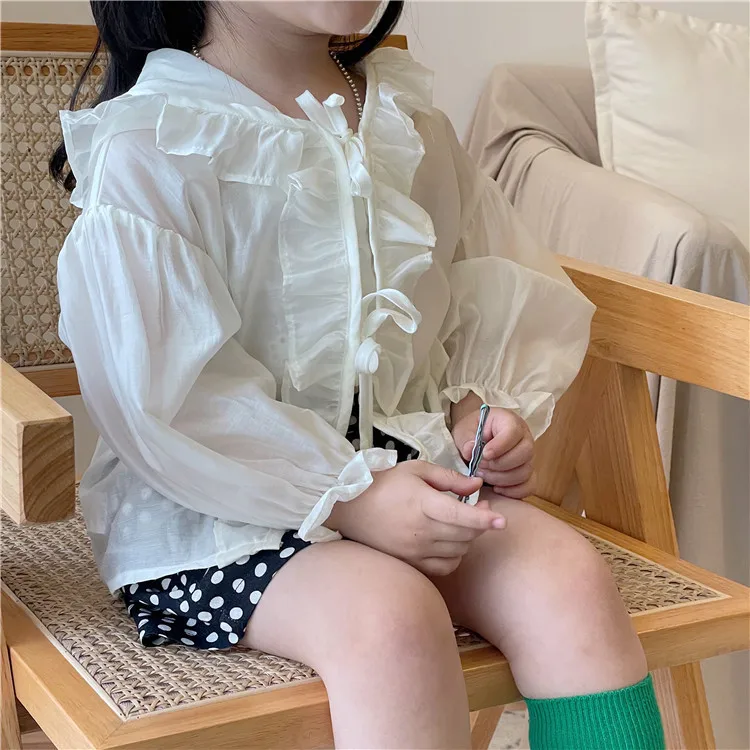 2022 Summer Baby Girl Thin Coat Children Fungus Edge Hood Long Sleeves Tops Kid Breathable Shirt Toddler Cute Sunscreen Clothing
2022 Summer Baby Girl Thin Coat Children Fungus Edge Hood Long Sleeves Tops Kid Breathable Shirt Toddler Cute Sunscreen Clothing