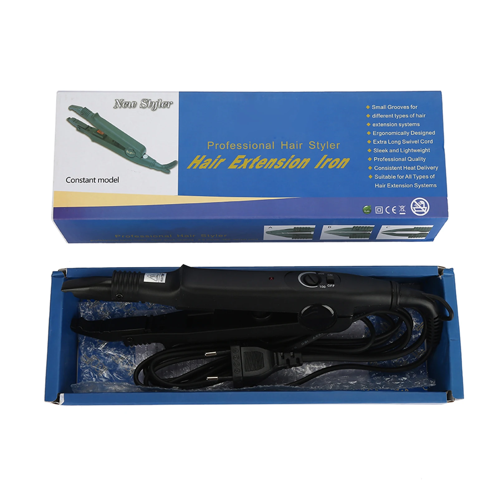 Hair Extension Connector Machine Salon Fusion Iron Tool Wig Connector Tools Hair Styler
Hair Extension Connector Machine Salon Fusion Iron Tool Wig Connector Tools Hair Styler