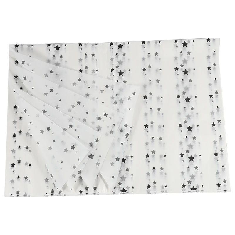 50Pcs Stars Translucent Tissue Paper Flower Wrapping Paper Gift Packaging Paper Craft Paper Roll Wine Clothing Wrapping
50Pcs Stars Translucent Tissue Paper Flower Wrapping Paper Gift Packaging Paper Craft Paper Roll Wine Clothing Wrapping