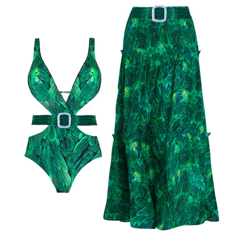 Swimwear Women One Piece Swimsuit Ladies Korea Beach Clothes 2023 Outside New Single Hollow Out Bind Bikini Suit Dress Print
Swimwear Women One Piece Swimsuit Ladies Korea Beach Clothes 2023 Outside New Single Hollow Out Bind Bikini Suit Dress Print