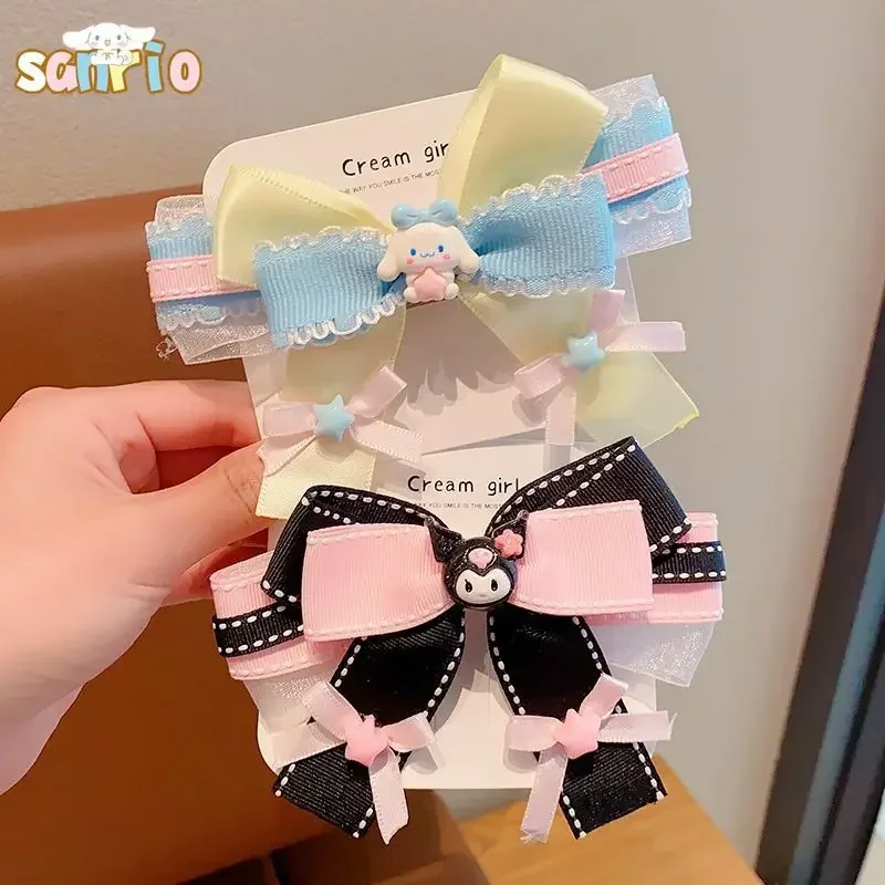 Kawaii Sanrio Cinnamoroll Kuromi мультфильм Девушки Шпилька для волос головной убор аниме Моя Мелодия принцесса Лолита аксессуары для волос подарки для детей
Kawaii Sanrio Cinnamoroll Kuromi мультфильм Девушки Шпилька для волос головной убор аниме Моя Мелодия принцесса Лолита аксессуары для волос подарки для детей