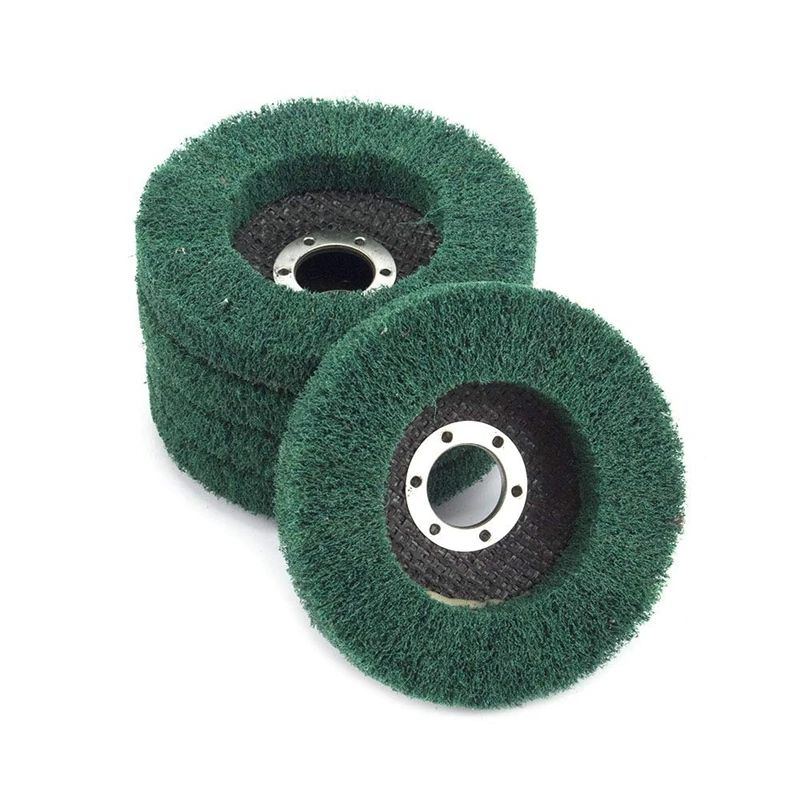 5Pcs Nylon Fiber Flap Wheels Polishing Buffing Wheel Scouring Pad Grinding Disc For Angle Grinder For Metal Polisher
5Pcs Nylon Fiber Flap Wheels Polishing Buffing Wheel Scouring Pad Grinding Disc For Angle Grinder For Metal Polisher