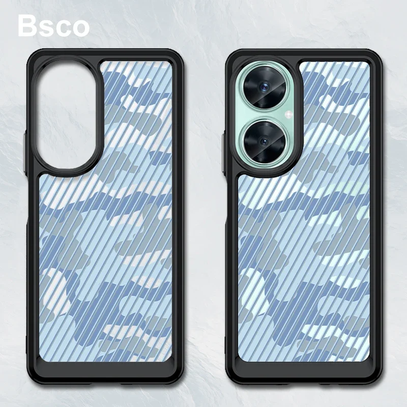 Прозрачный жесткий акриловый чехол для телефона с камуфляжным рисунком для Huawei nova 11i 4G противоударный чехол-накладка
Прозрачный жесткий акриловый чехол для телефона с камуфляжным рисунком для Huawei nova 11i 4G противоударный чехол-накладка