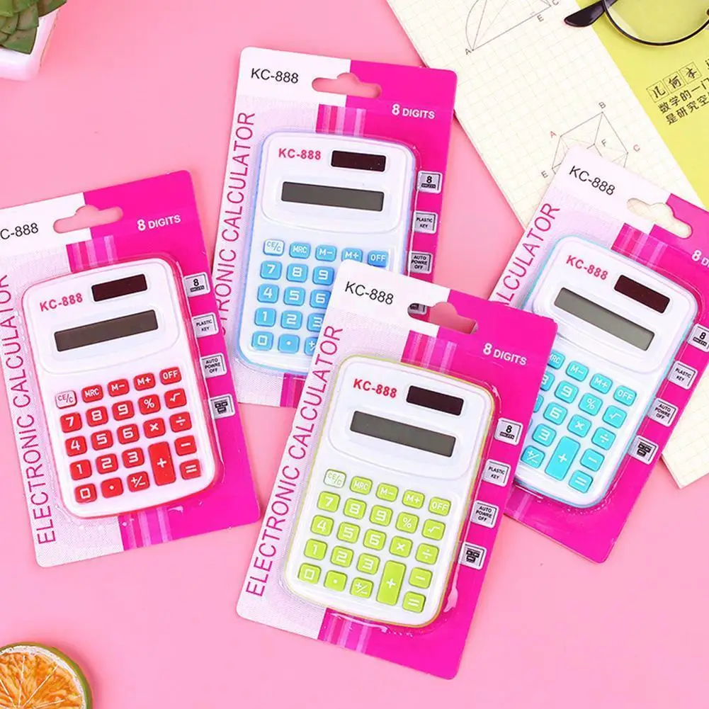 1pc Candy Color 8 Digits Pocket Mini Electronic Calculator Color Office Supplies Calculator Students Kawaii Easy Random Car I0j4
1pc Candy Color 8 Digits Pocket Mini Electronic Calculator Color Office Supplies Calculator Students Kawaii Easy Random Car I0j4