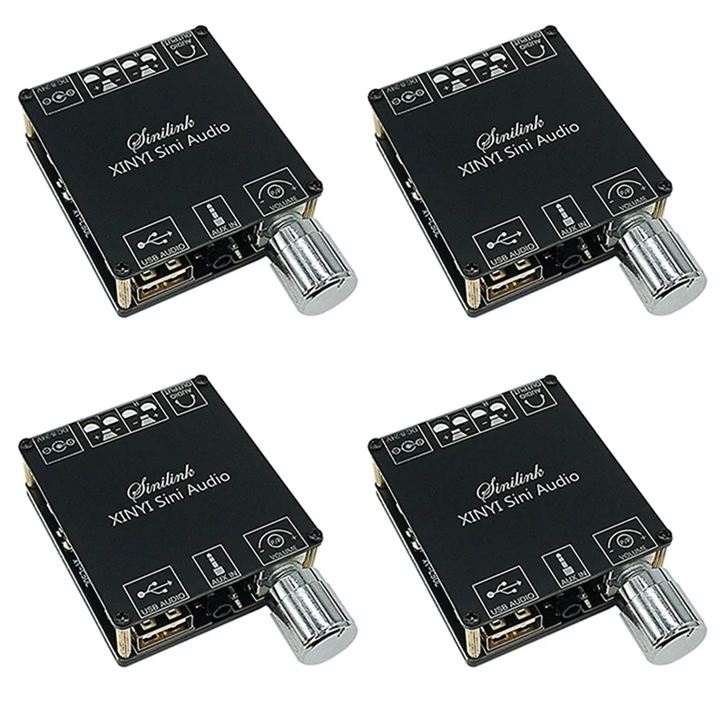 New 4X XY-C50L MINI Bluetooth 5.0 Wireless Audio Digital Power Amplifier Stereo Board 50Wx2 Bluetooth Amplificador 3.5MM USB 
New 4X XY-C50L MINI Bluetooth 5.0 Wireless Audio Digital Power Amplifier Stereo Board 50Wx2 Bluetooth Amplificador 3.5MM USB