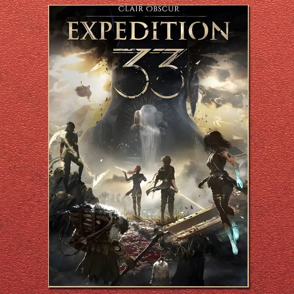 Плакат C-Clair Obscur Expedition 33
Плакат C-Clair Obscur Expedition 33