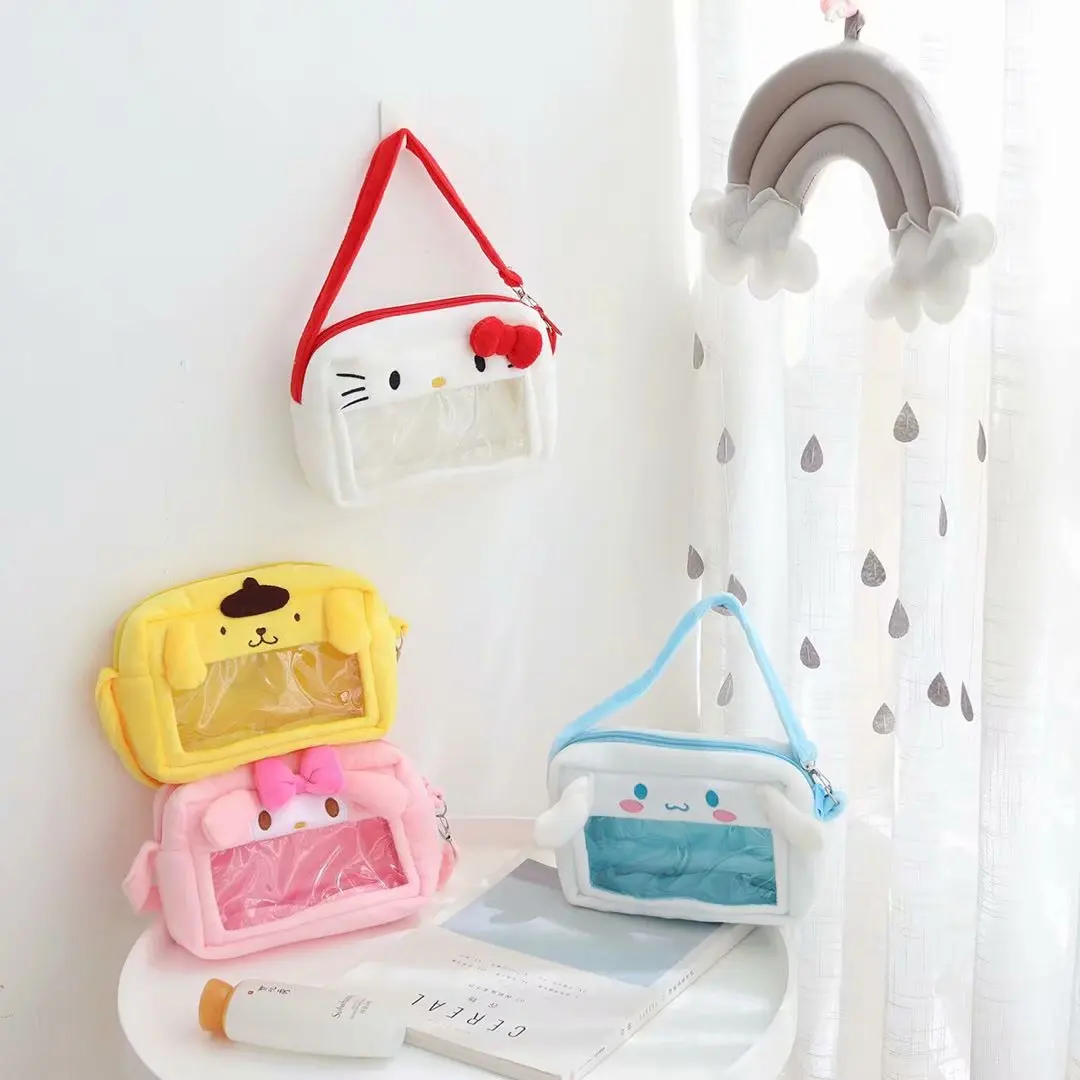Новинка Sanrio, плюшевая Милая косметичка в виде собаки, прозрачная косметичка, клатч, сумка для хранения, сумка для стирки, подарок, оптовая пр...
Новинка Sanrio, плюшевая Милая косметичка в виде собаки, прозрачная косметичка, клатч, сумка для хранения, сумка для стирки, подарок, оптовая пр...