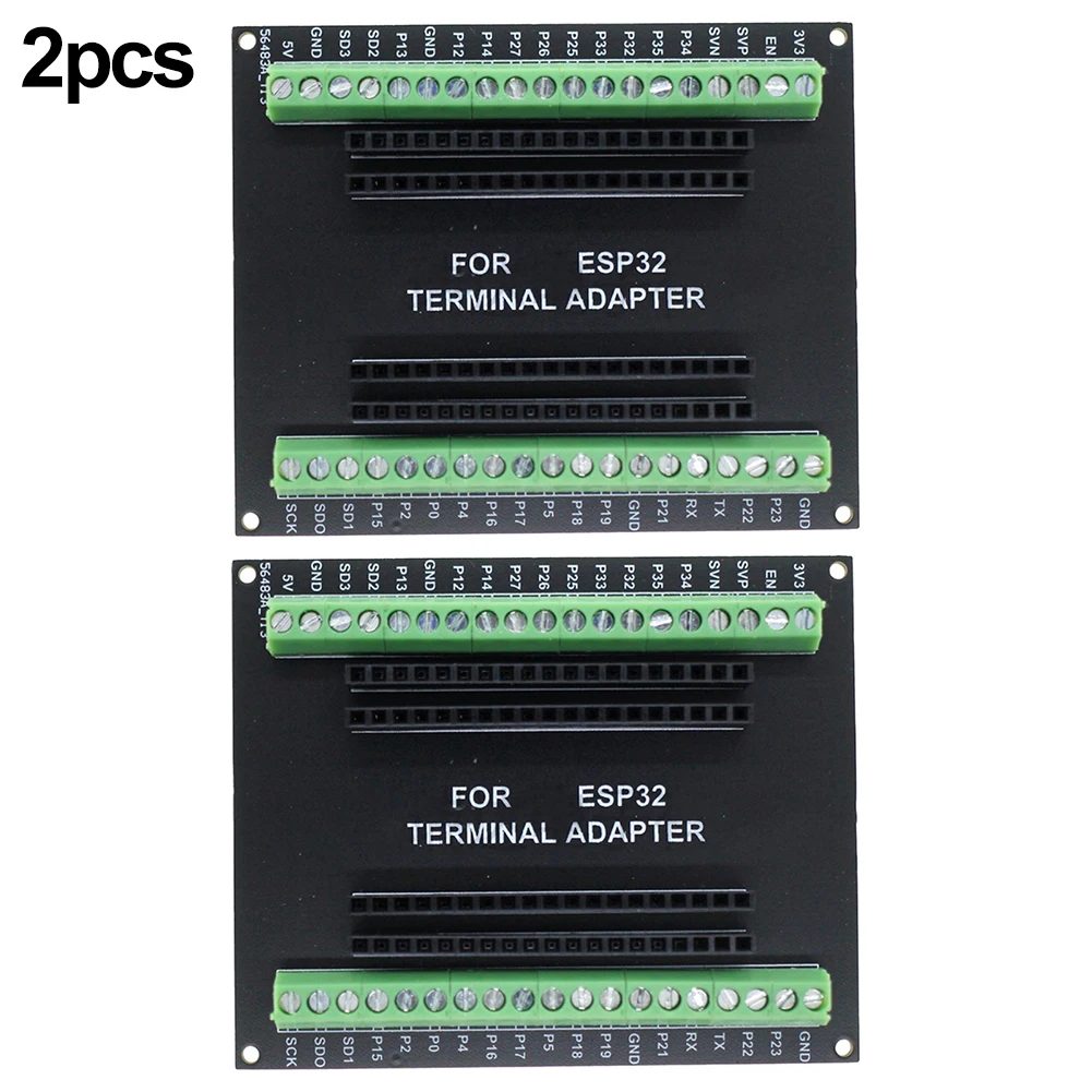 2 PCS ESP32 Shield Module 38 Pin Development Board For ESP32 Home Smart Project Part Kits DIY Electronic ESP32 Expansion Board
2 PCS ESP32 Shield Module 38 Pin Development Board For ESP32 Home Smart Project Part Kits DIY Electronic ESP32 Expansion Board