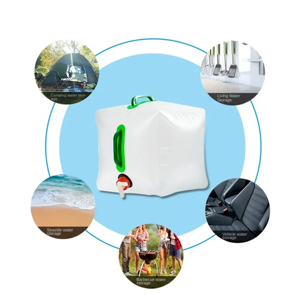 Portable Outdoor Equipment Bucket Kettle Container Folding Water Plastic Large Supplies Capacity Camping Water Bag
Portable Outdoor Equipment Bucket Kettle Container Folding Water Plastic Large Supplies Capacity Camping Water Bag