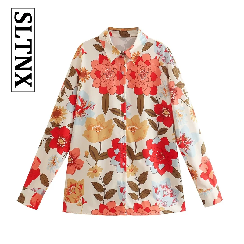 SLTNX 2022 New Floral Blouse Women Turn-down Collar Long Sleeve Fashion Plus Size Casual Blouses Elegant Lady Office Work Shirts
SLTNX 2022 New Floral Blouse Women Turn-down Collar Long Sleeve Fashion Plus Size Casual Blouses Elegant Lady Office Work Shirts