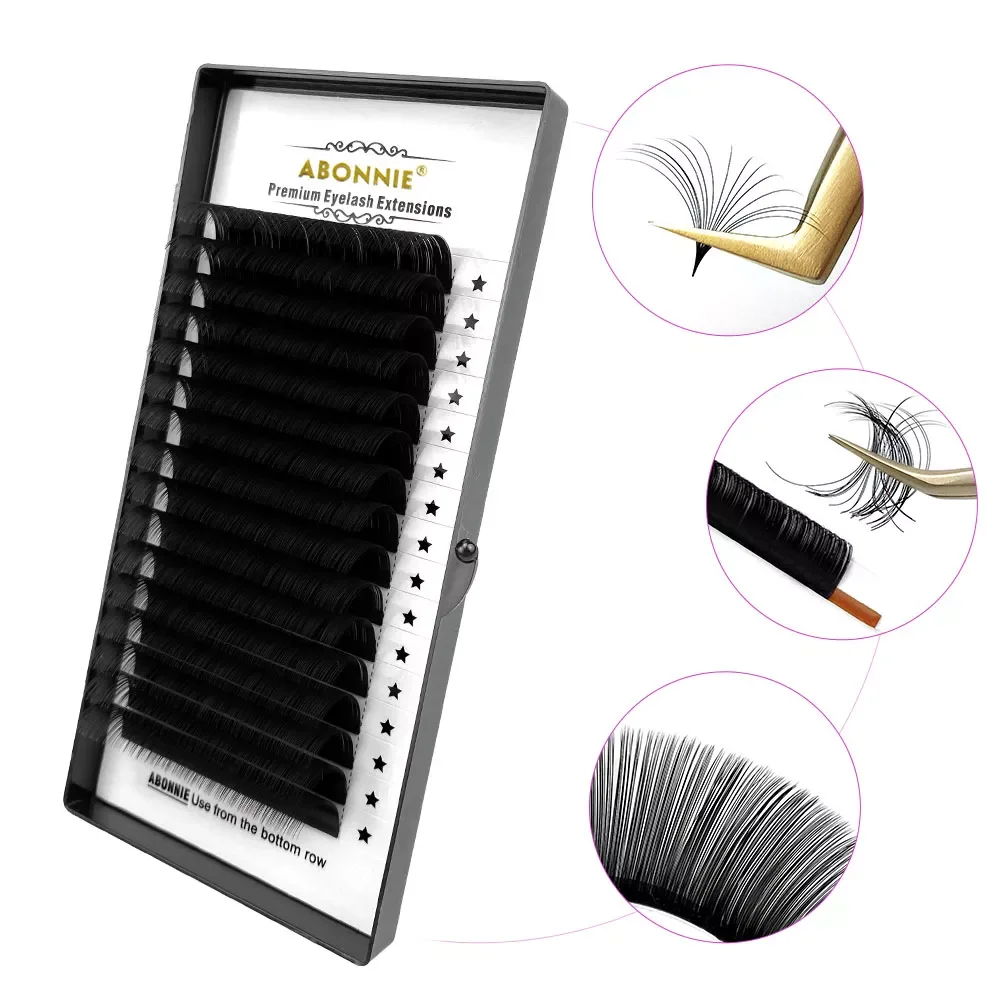 Abonnie Mix Eyelashes Extension Individual Eyelash 16 Rows Russian Volume Natural Mink Lashes Makeup Cilios
Abonnie Mix Eyelashes Extension Individual Eyelash 16 Rows Russian Volume Natural Mink Lashes Makeup Cilios