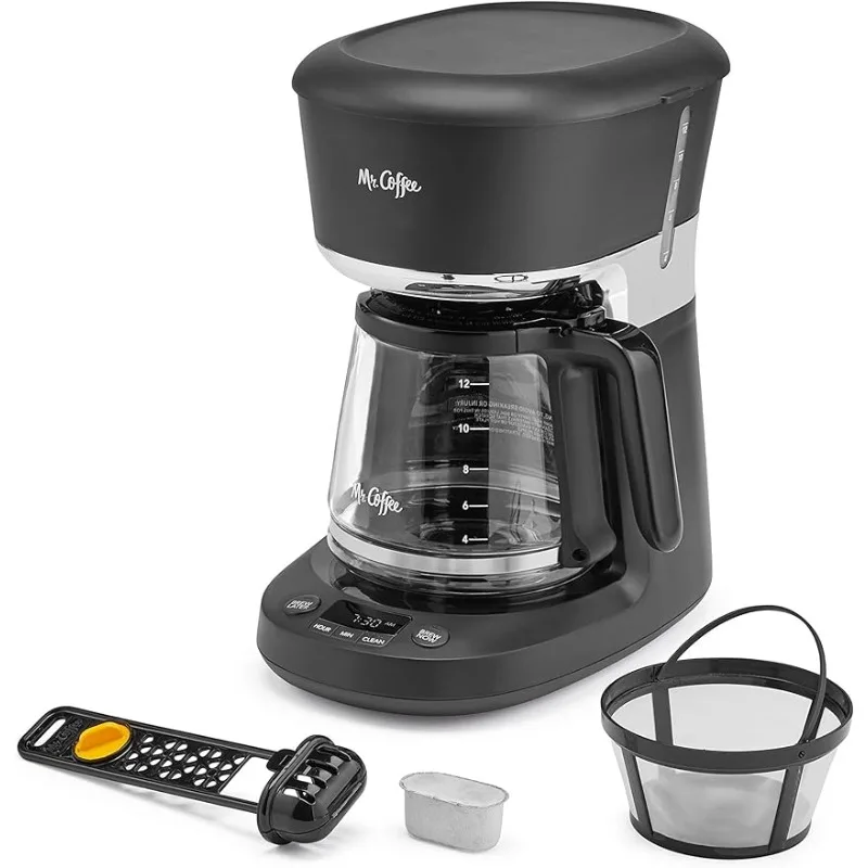12 Cup Dishwashable Coffee Maker with Advanced Water Filtration & Permanent Filter
12 Cup Dishwashable Coffee Maker with Advanced Water Filtration & Permanent Filter