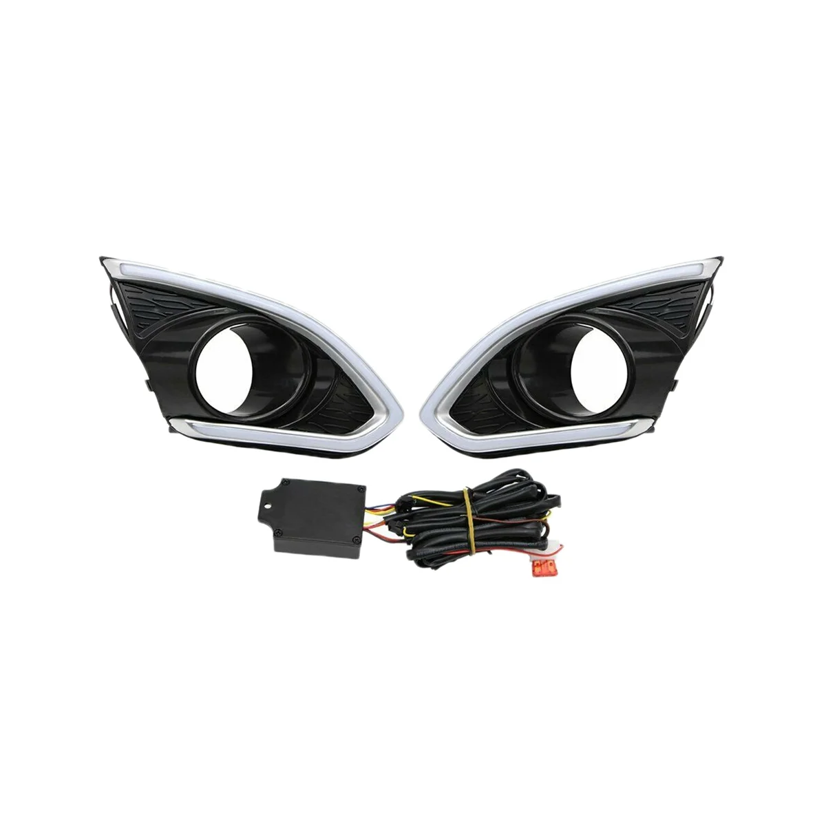 Car DRL Daylight Daytime Running Lights Fog Lamp Bumper Light for Chevrolet Spark Chevy 2013 2014 2015 
Car DRL Daylight Daytime Running Lights Fog Lamp Bumper Light for Chevrolet Spark Chevy 2013 2014 2015