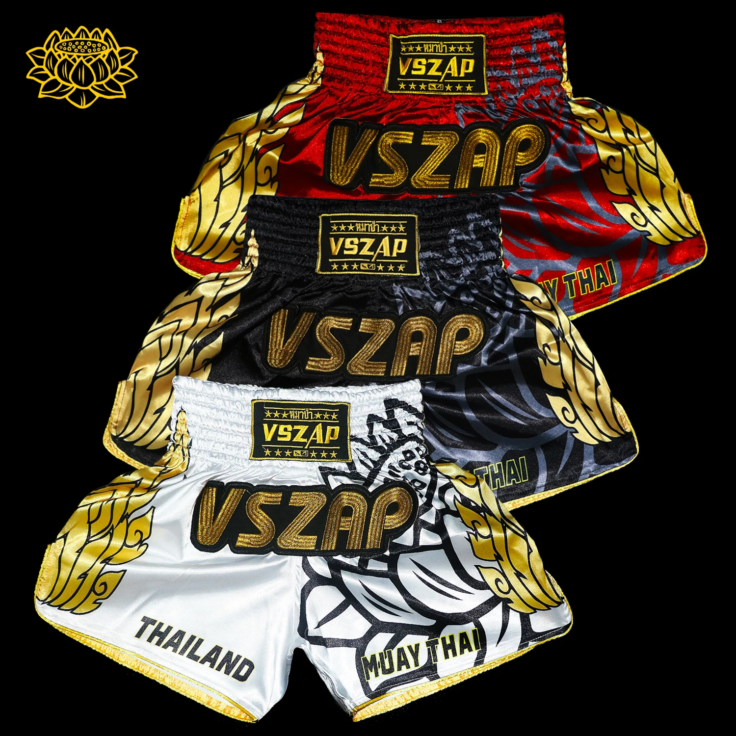 VSZAP тайские боевые спортивные шорты для MMA Muay Thai с вышивкой для мужчин и женщин, быстросохнущие эластичные шорты для фитнеса tiger fighting
VSZAP тайские боевые спортивные шорты для MMA Muay Thai с вышивкой для мужчин и женщин, быстросохнущие эластичные шорты для фитнеса tiger fighting