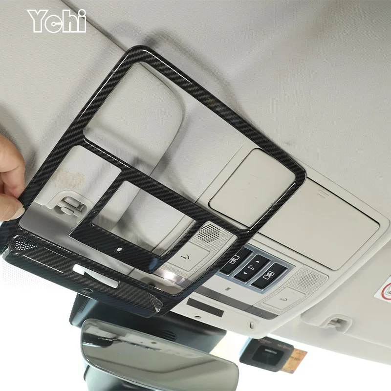 For Land Rover Discovery Sport Discovery 5 LR5 Evoque 2017-2022 ABS Chrome Car Roof Reading Lamp Frame Trim Car Accessories 
For Land Rover Discovery Sport Discovery 5 LR5 Evoque 2017-2022 ABS Chrome Car Roof Reading Lamp Frame Trim Car Accessories