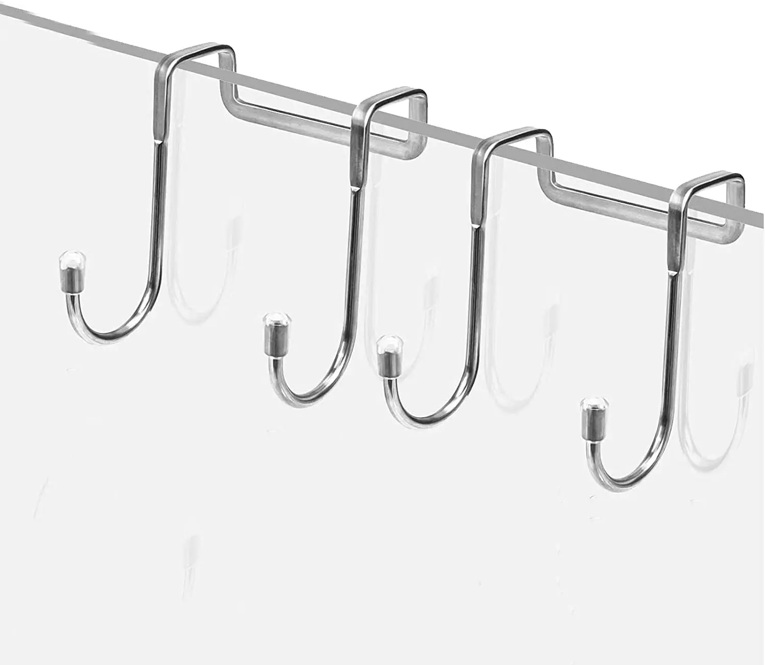 Coat Hooks Stainless Steel Kitchen Bathroom Cabinets Cupboards Door Hooks for Hanging, Utility Hooks Fitting Wide and Thin Door
Coat Hooks Stainless Steel Kitchen Bathroom Cabinets Cupboards Door Hooks for Hanging, Utility Hooks Fitting Wide and Thin Door