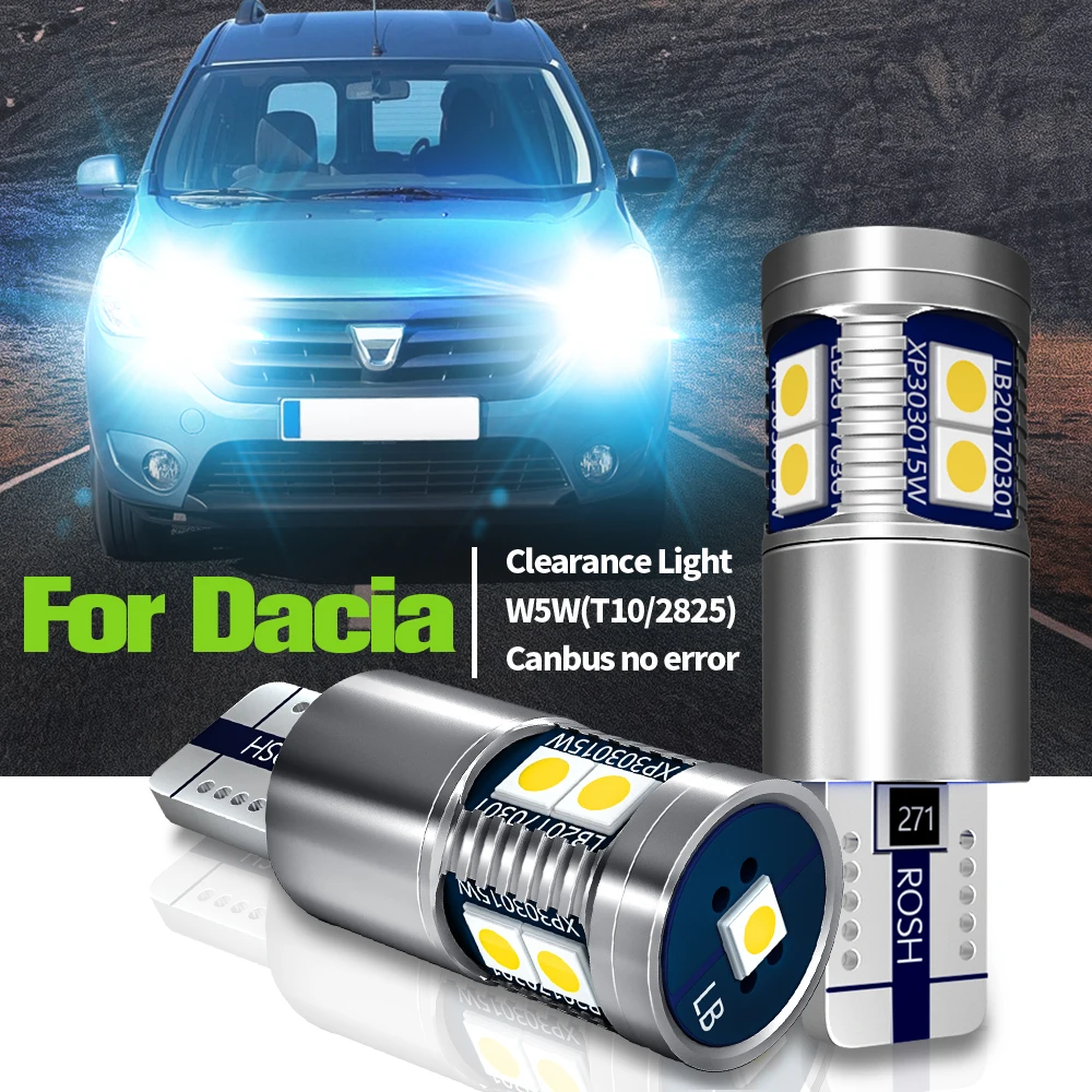 2pcs LED Parking Light Bulb Clearance Lamp W5W T10 2825 Canbus Error Free For Dacia Dokker Lodgy Logan Sandero Duster
2pcs LED Parking Light Bulb Clearance Lamp W5W T10 2825 Canbus Error Free For Dacia Dokker Lodgy Logan Sandero Duster