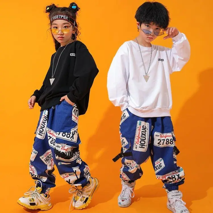 Autumn new children's performance clothes boys hip hop hip hop hip hop hip hop dance clothes sweater loose girls jazz dance suit
Autumn new children's performance clothes boys hip hop hip hop hip hop hip hop dance clothes sweater loose girls jazz dance suit