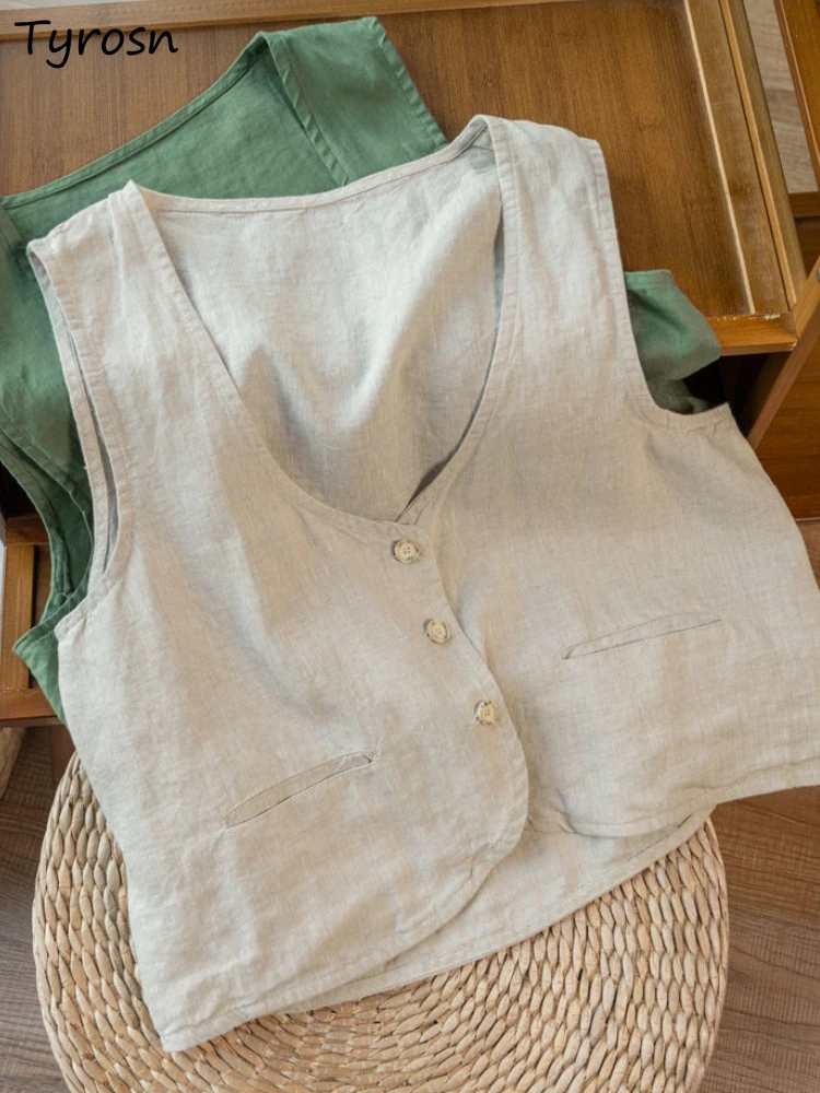 Летние жилеты женские 3 цвета дышащие в японском стиле Классические Базовые Женские универсальные чистые простые Стильные свободные дизайнерские
Летние жилеты женские 3 цвета дышащие в японском стиле Классические Базовые Женские универсальные чистые простые Стильные свободные дизайнерские