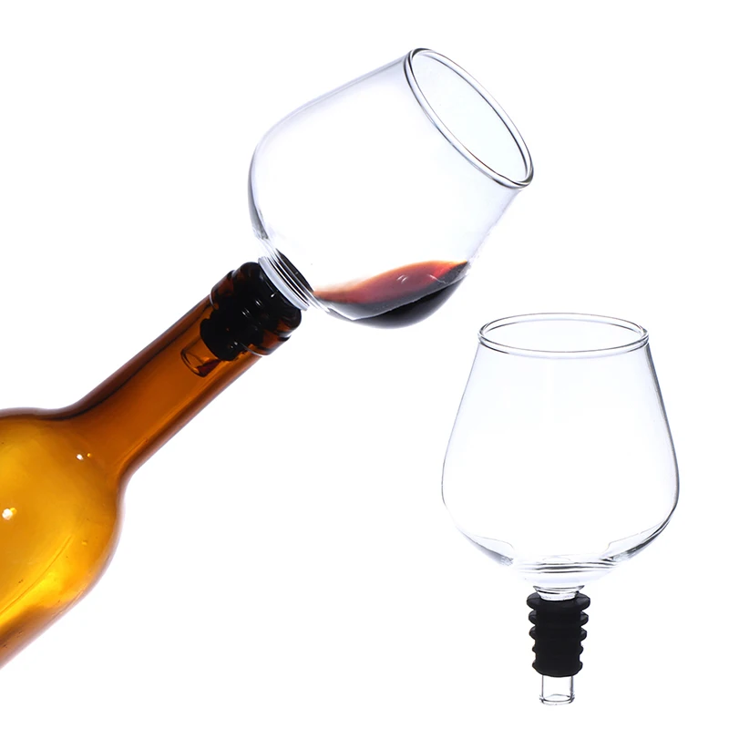 High Quality 1PC Wine Glass Topper,Glass That Inserts into Your Wine Bottle,The red Wine glass to
High Quality 1PC Wine Glass Topper,Glass That Inserts into Your Wine Bottle,The red Wine glass to