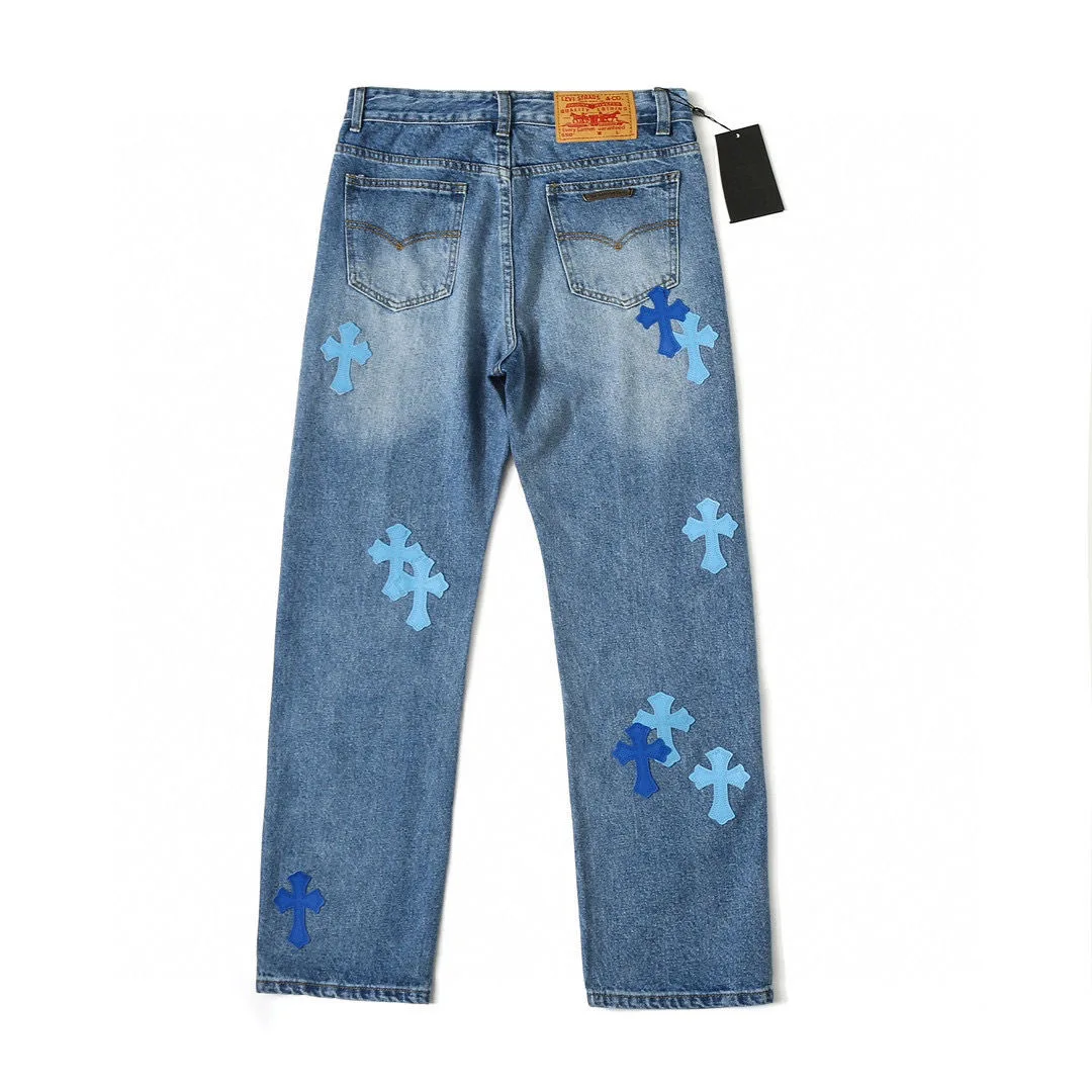 Women Light Blue Fashion printing Jeans 2023 Spring Female High Waist Y2k Straight Baggy Pant Casual Denim Trousers
Women Light Blue Fashion printing Jeans 2023 Spring Female High Waist Y2k Straight Baggy Pant Casual Denim Trousers