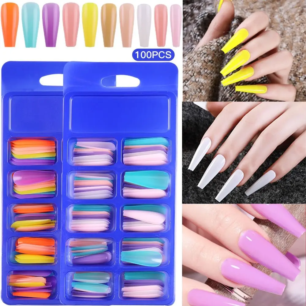 1 Box Candy Colors Full Cover False Nails Tips Ballerina Fake Nails Coffin Press on False Nail Art Extension Fingernail Manicure
1 Box Candy Colors Full Cover False Nails Tips Ballerina Fake Nails Coffin Press on False Nail Art Extension Fingernail Manicure