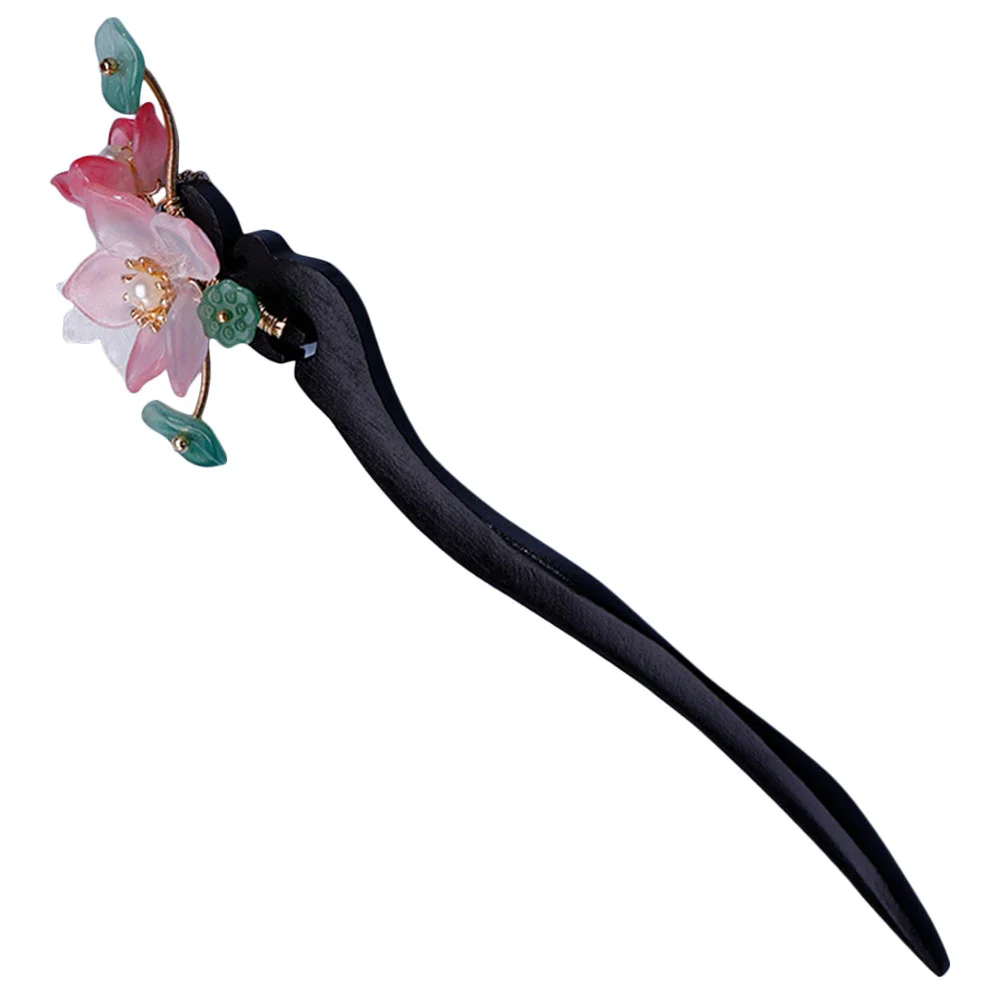 Retro Women Hairpin Chinese Style Hair Stick Lotus Design Hair Chopstick 
Retro Women Hairpin Chinese Style Hair Stick Lotus Design Hair Chopstick