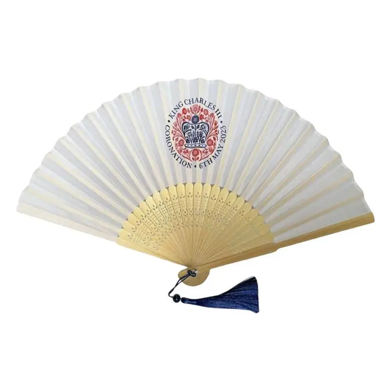 Charles III Coronation Fan Paper Handheld Fan For Party Coronation Keepsake Emblem Printed Fan King Charles III Coronation 2023
Charles III Coronation Fan Paper Handheld Fan For Party Coronation Keepsake Emblem Printed Fan King Charles III Coronation 2023