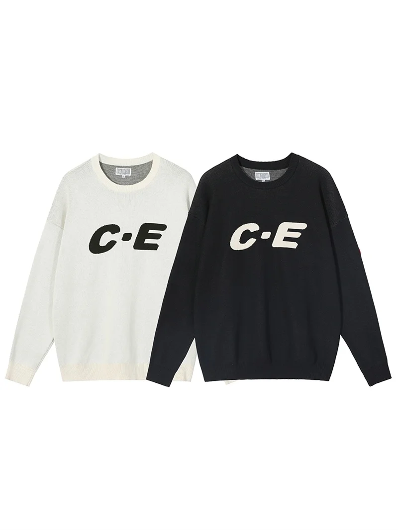 CE Autumn And CAVEMPT Winter Japanese Style Lovers Versatile Knitting Men Women Jacquard Weave Sweater
CE Autumn And CAVEMPT Winter Japanese Style Lovers Versatile Knitting Men Women Jacquard Weave Sweater