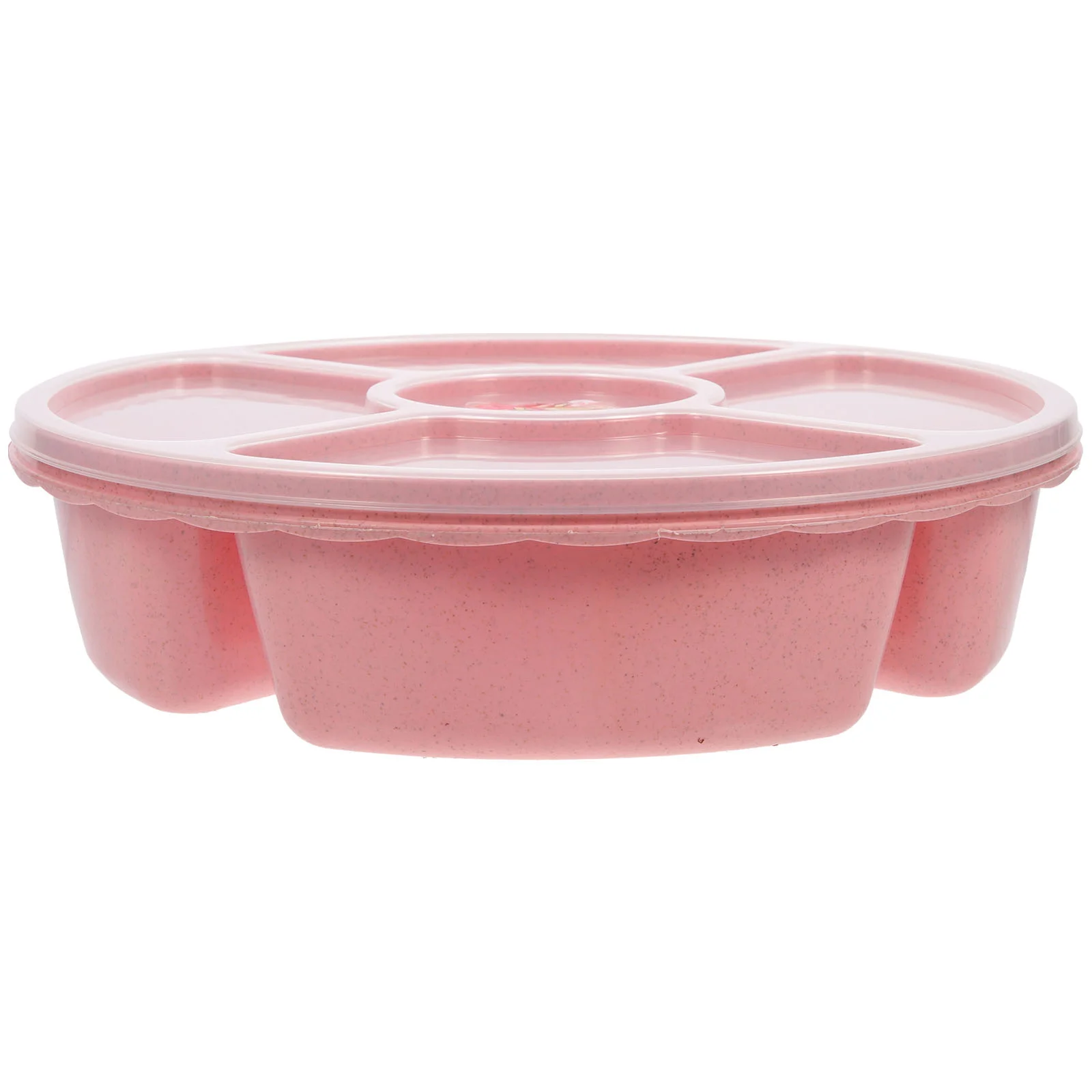 Creative Plastic Multi Sectional Snack Serving Tray Set with Lid for Home (Random Color)
Creative Plastic Multi Sectional Snack Serving Tray Set with Lid for Home (Random Color)