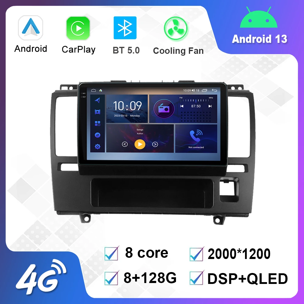 9 Inch Android 12.0 Multimedia Player Auto Radio For Nissan Tiida C11 2004-2013 GPS Carplay 4G WiFi DSP Bluetooth
9 Inch Android 12.0 Multimedia Player Auto Radio For Nissan Tiida C11 2004-2013 GPS Carplay 4G WiFi DSP Bluetooth