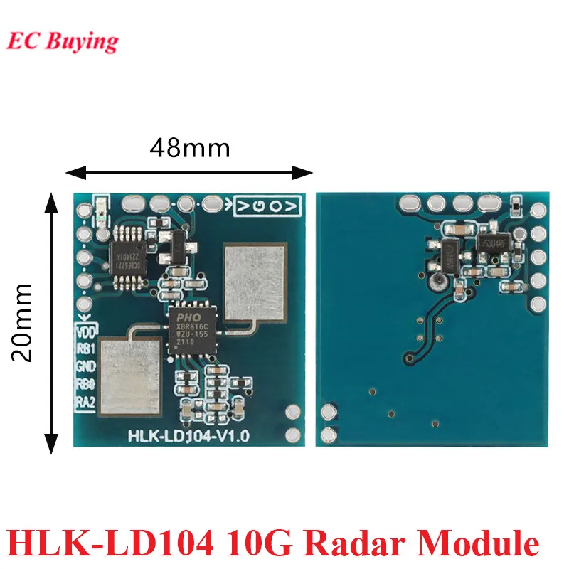HLK-LD104 10G Low Power X-band Radar Module LD104 Intelligent Lighting Light Switch Sensor Ceiling Mount for Smart Home
HLK-LD104 10G Low Power X-band Radar Module LD104 Intelligent Lighting Light Switch Sensor Ceiling Mount for Smart Home