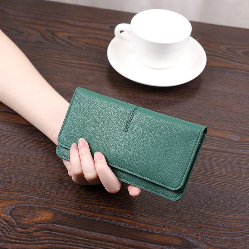 New Simple ultra-thin Long Wallet general leather temperament buckle wallet multi-layer multi card position soft leather wallet
New Simple ultra-thin Long Wallet general leather temperament buckle wallet multi-layer multi card position soft leather wallet