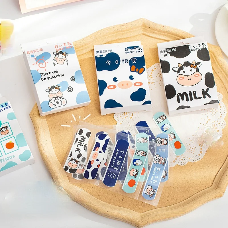 20pcs/box Cartoon Animal Cow Pattern Waterproof Band Aid for Children Baby First Aid Medical Adhesive Bandages Skin Patch
20pcs/box Cartoon Animal Cow Pattern Waterproof Band Aid for Children Baby First Aid Medical Adhesive Bandages Skin Patch