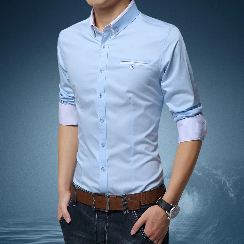 Dress Shirts 5XL Cotton Oxford Shirt For Mens Long Sleeve Plaid Striped Casual Shirts Male Regular-Fit Button-Down WorkMan Shirt
Dress Shirts 5XL Cotton Oxford Shirt For Mens Long Sleeve Plaid Striped Casual Shirts Male Regular-Fit Button-Down WorkMan Shirt
